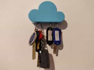 magnet cloud keys holder 3