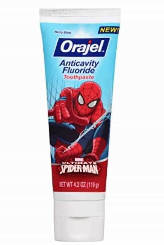 2018 10 25 12 05 19 Amazon.com Orajel Spider Man Anticavity Fluoride Toothpaste Berry Blast 4.2 O
