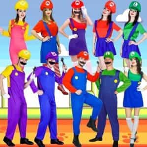 2018 11 13 12 54 52 Aliexpress.com Buy Adult Super Mario Party Costumes Role Play Women Mario Dres