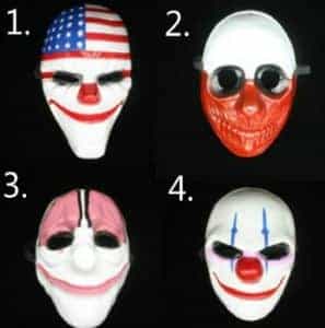 2018 11 15 12 15 45 HOT Halloween Scary Clown Payday 2 Mask Cosplay Masquerade Prop Carnival Mask Jo