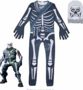 2018 11 15 14 34 50 Halloween Kids Boys Girl Fortnite Skull Trooper Cosplay Costume Clothes Casual o