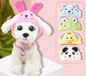 2018 11 21 13 06 00 New pet dog hat cute zoo change cap wigs Teddy pet dog personality cute hat in D