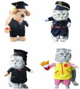 2018 11 22 11 57 24 Funny Pet Costume Dog Cat Costume Clothes Cowboy Dress Apparel Doctor Policeman