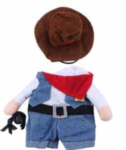 2018 11 22 11 57 34 Cat Cosplay Cowboy Funny Costumes With Hat Puppy Jean Coat Party Dress Pet Cloth
