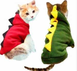 2018 11 22 12 08 42 Warm Cat Clothes Pet Dog Costume Suit Halloween Dragon Clothing For Cat Hallowee