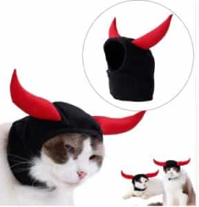2018 11 22 12 10 37 1pc Head Cover For Dog Cat Hat Cosplay New Halloween Teddy Puppy Kitten Horn Tur