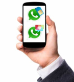 שני חשבונות Whatsapp במכשיר אחד