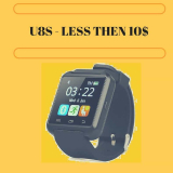 סקירת גולשים- U8S שעון חכם למתחילים