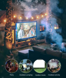 מסך הקרנה נייד עם עודף מ75$? סקירת BlitzWolf BW-VS5